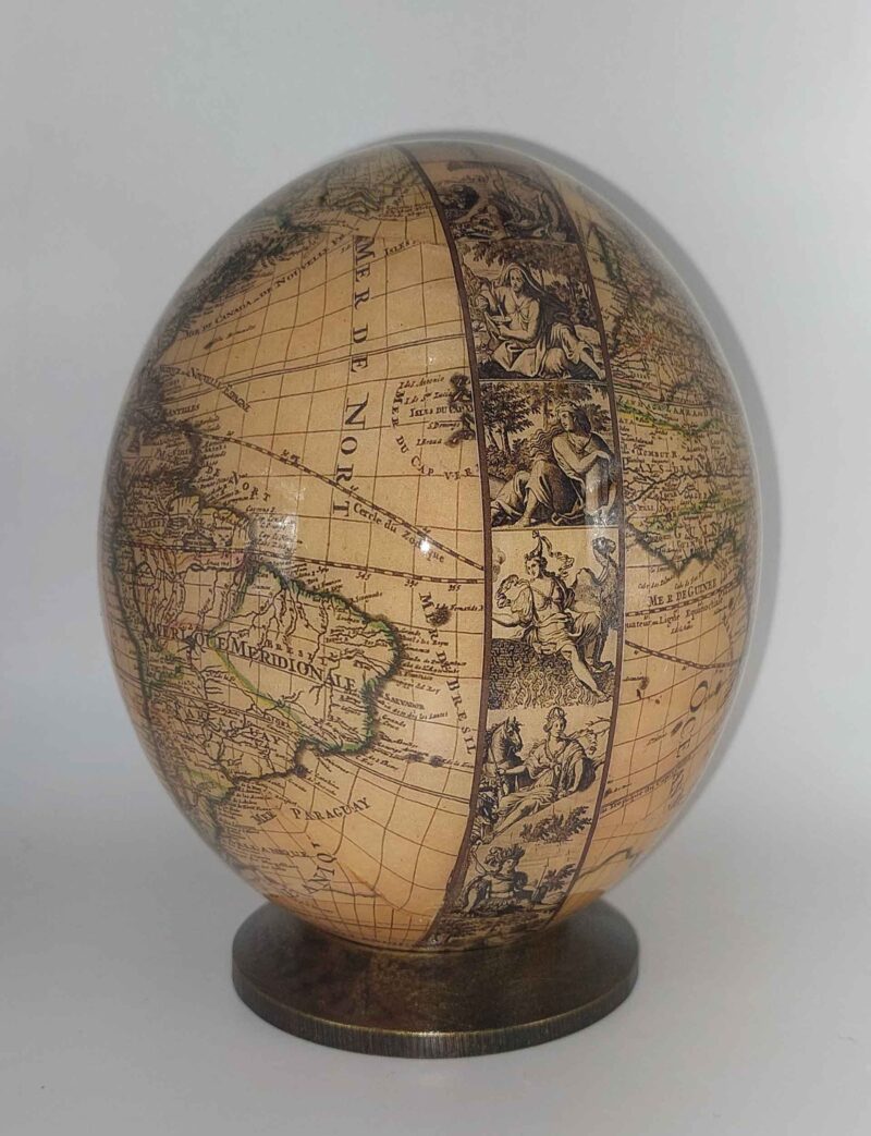 Nova Orbis Tabule 1694 (H. Jaillot) Uovo intero F03/M17 - immagine 2