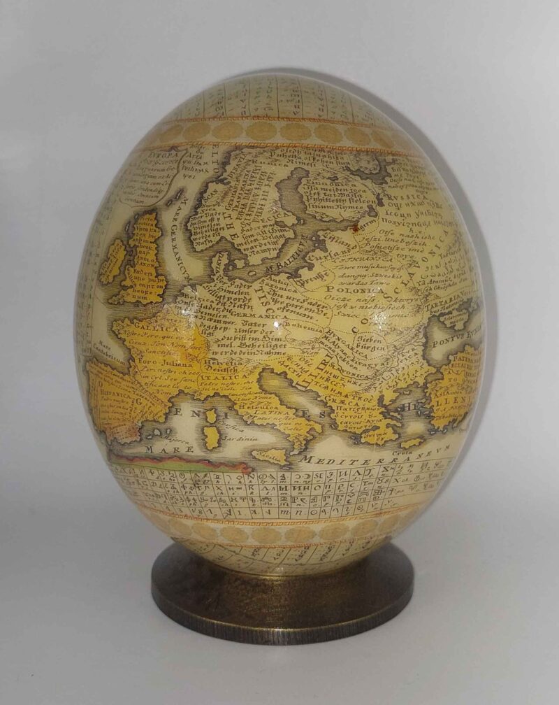 Mappa gialla dell'Europa antica F03/M48