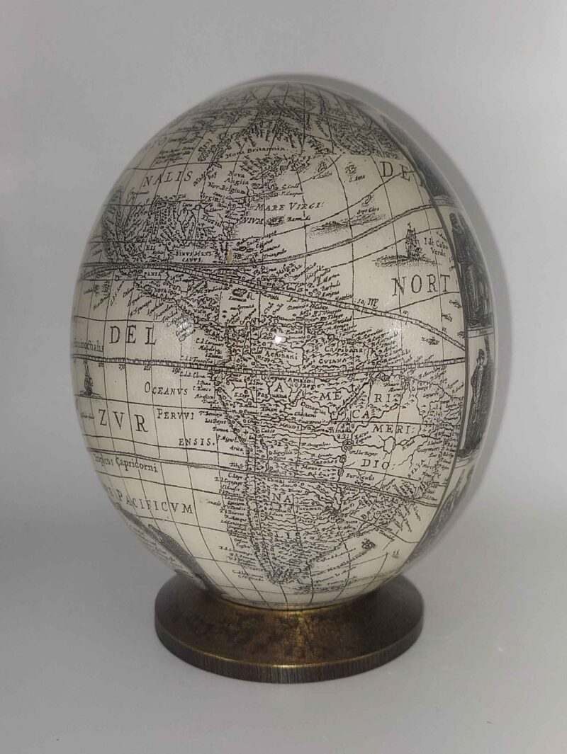 Black and white world map F03/M4A - Image 2