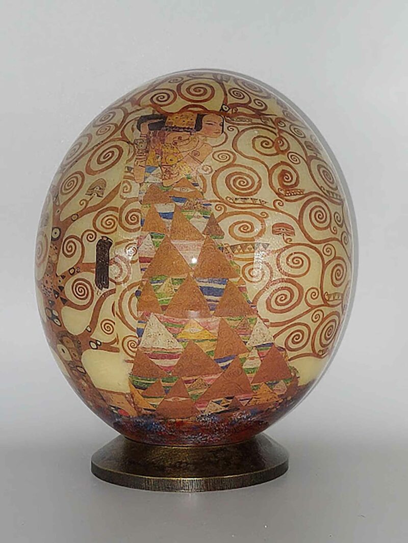 Klimt - L'albero della vita (uovo intero) P8A